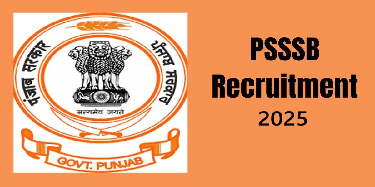 PSSSB Recruitment 2025
