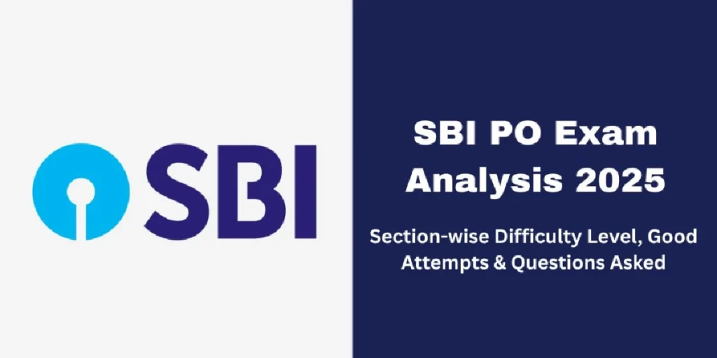 SBI PO Prelims Exam Analysis 2025