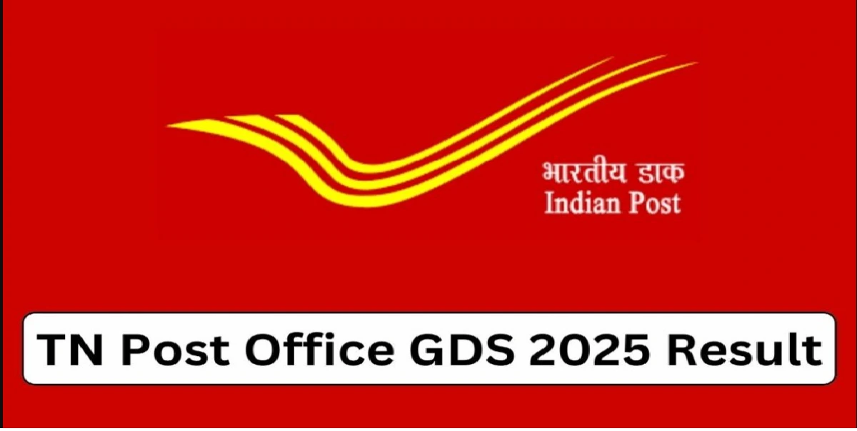 TN Post Office GDS 2025 Result 