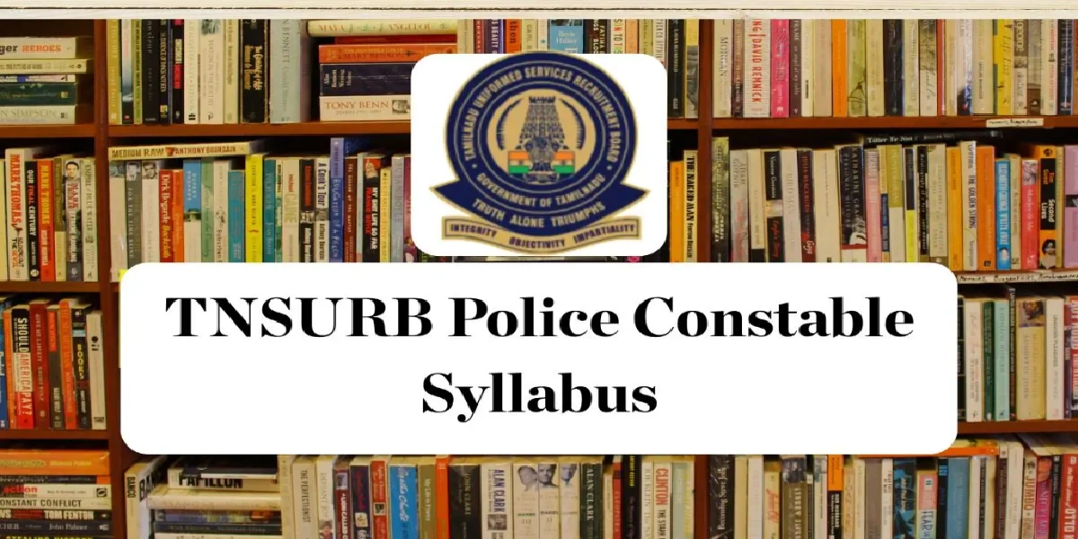 TNUSRB Police Constable Exam Pattern 2025