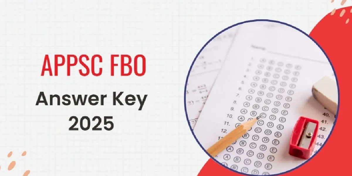 APPSC FBO and ABO Answer Key 2025