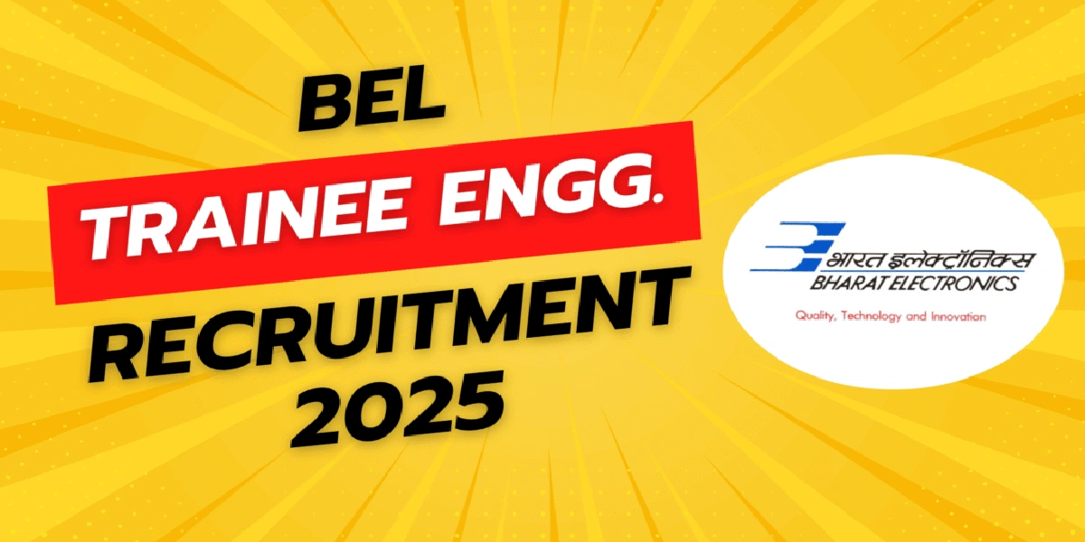 BEL Trainee Engineer Online Form 2025