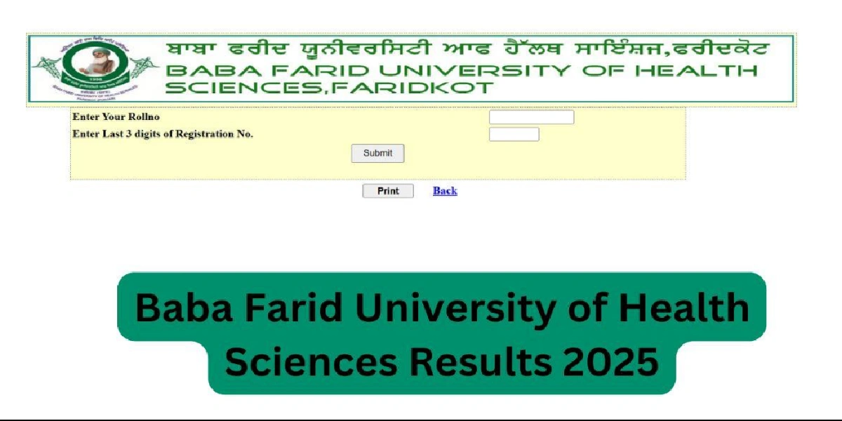 BFUHS RESULT 2025