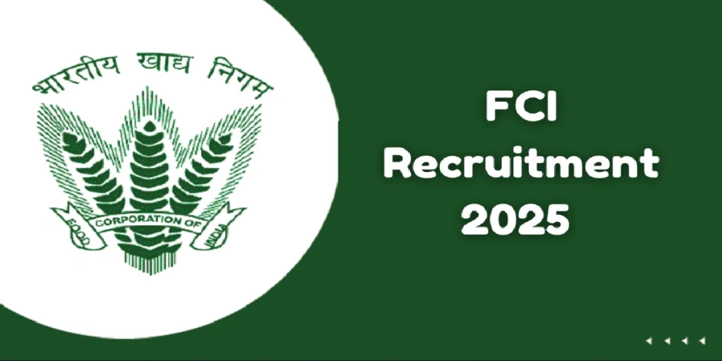 Food Corporation Jobs 2025