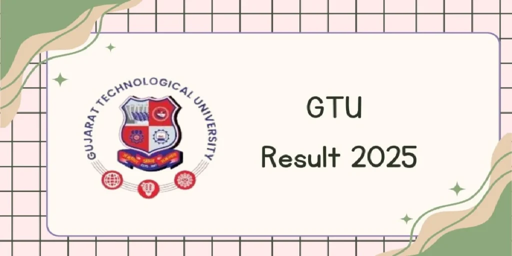 GTU Result 2025