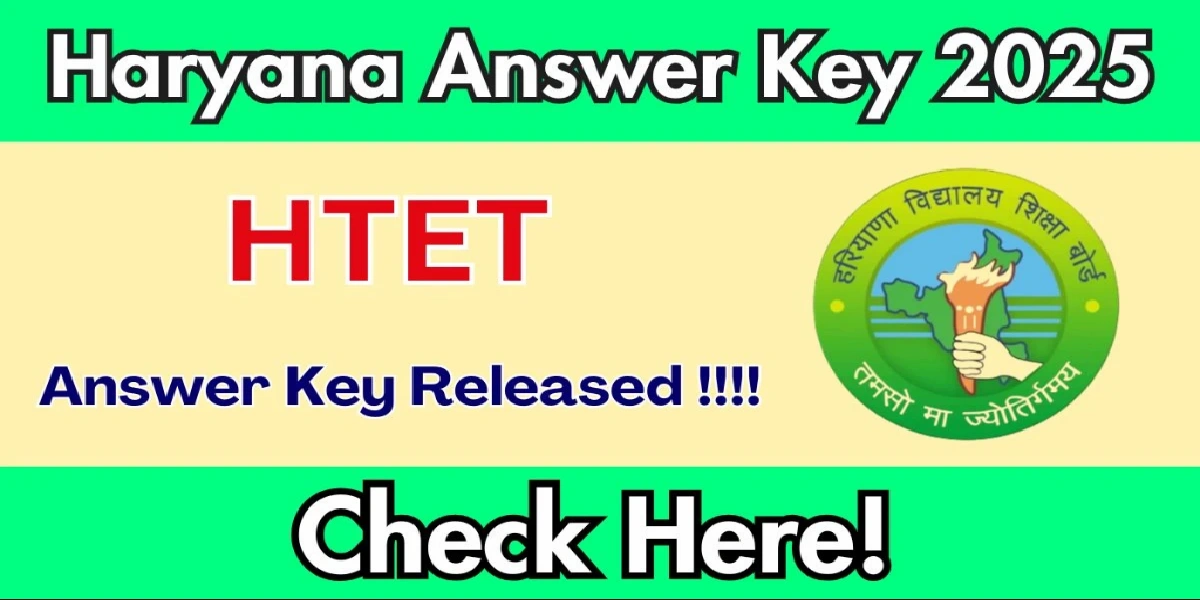 HTET 2025 Answer Key