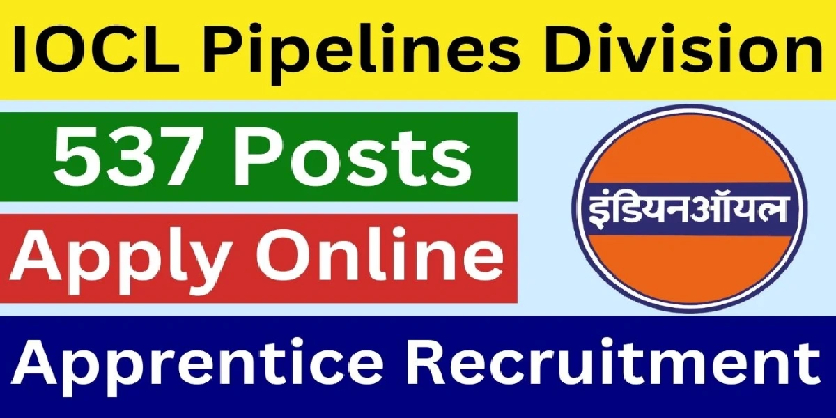 IOCL 537 Apprentices Online Form 2025
