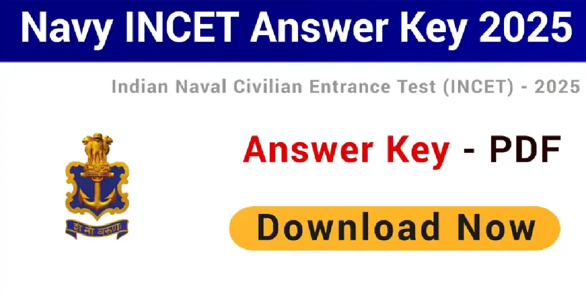 Indian Navy INCET Answer Key 2025