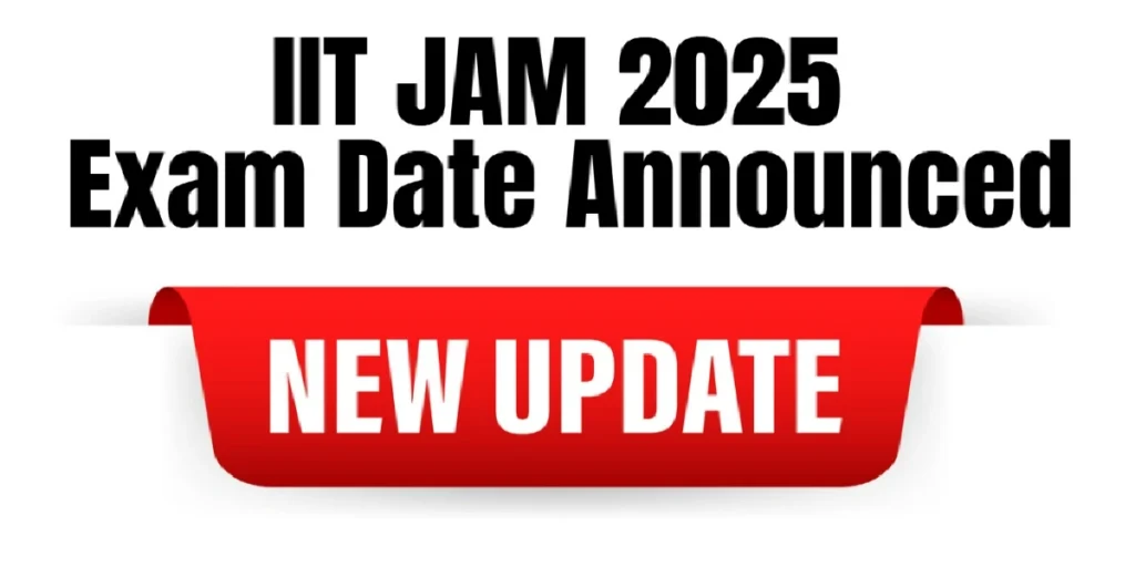 JAM Exam Date 2025
