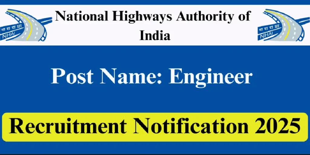 NHAI AI Engineer Recruitment 2025