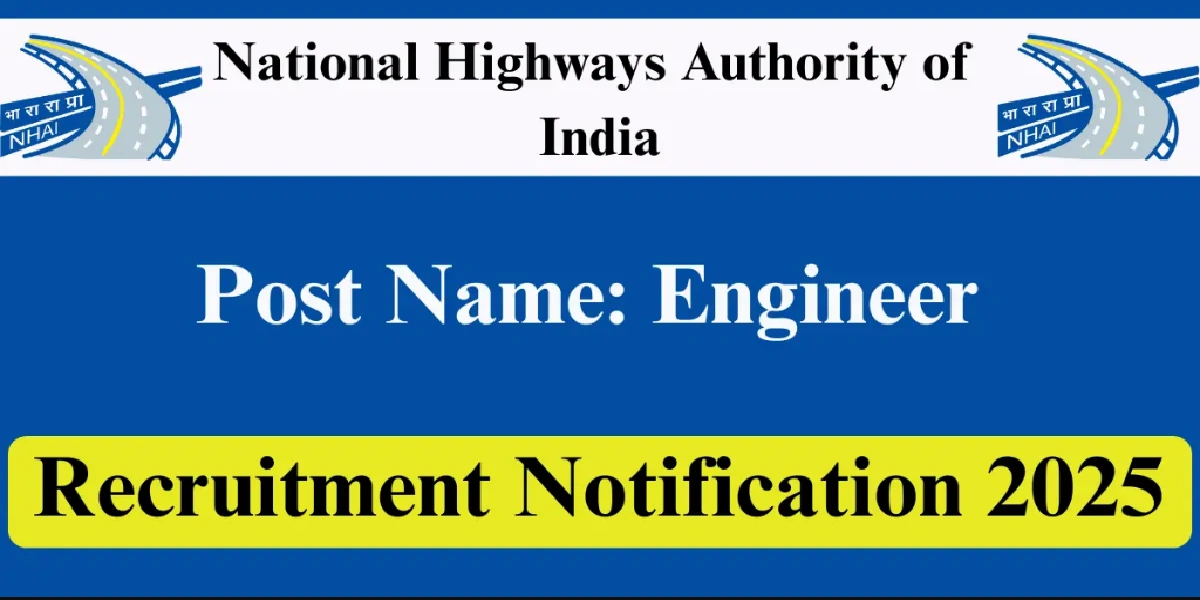 NHAI AI Engineer Recruitment 2025