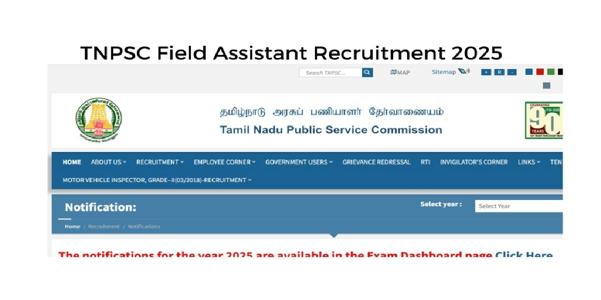 TNPSC Field Assistant Recruitment 2025