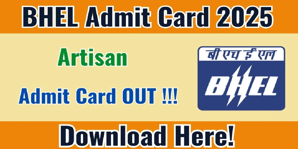 BHEL Artisan Admit Card 2025