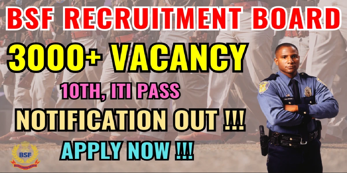 BSF Constable Online Form 2025