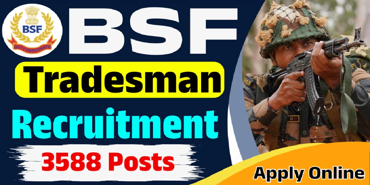 BSF Constable Online Form 2025