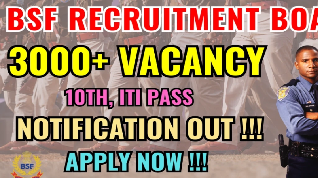 BSF Constable Online Form 2025