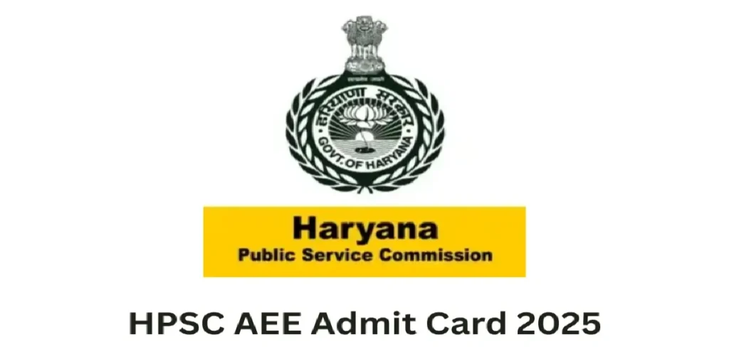 HPSC AEE Admit Card 2025