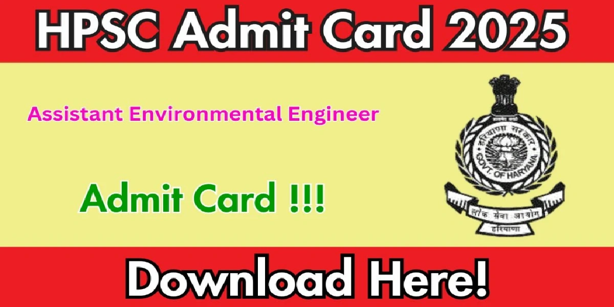 HPSC AEE Admit Card 2025