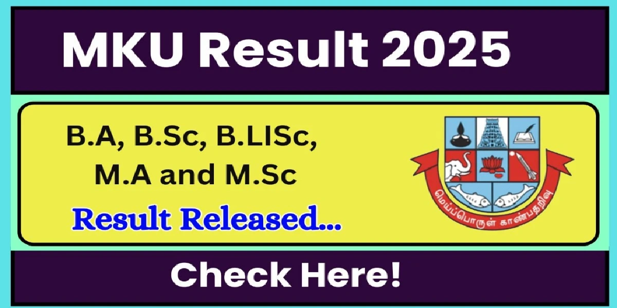 MK University Result 2025