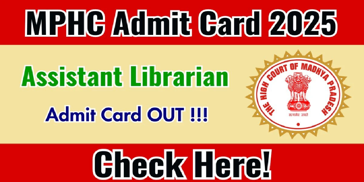 MPHC Admit Card 2025
