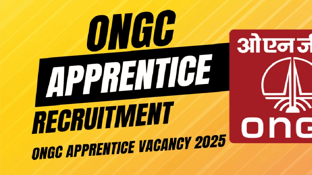 ONGC Apprentice Form 2025