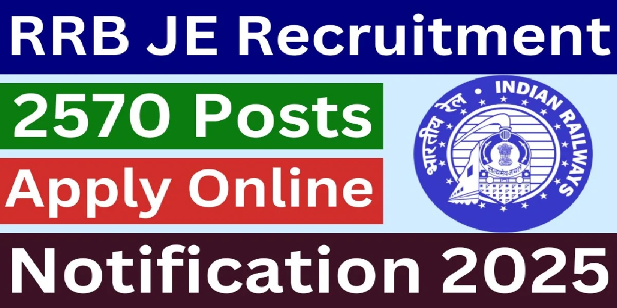 RRB JE ONLINE FORM 2025
