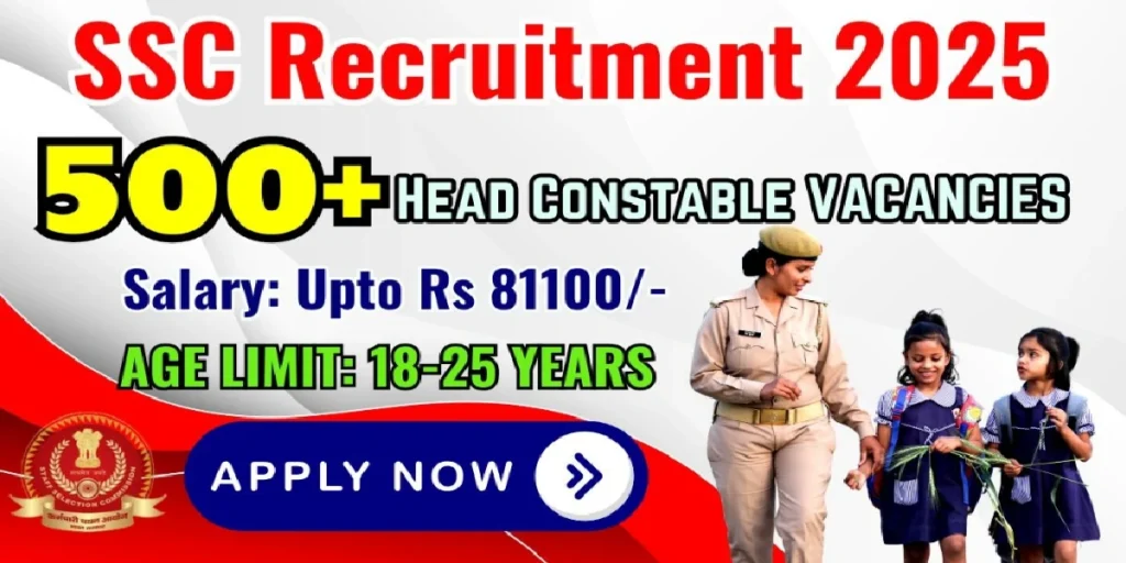 SSC Delhi Police Constable Online Form 2025