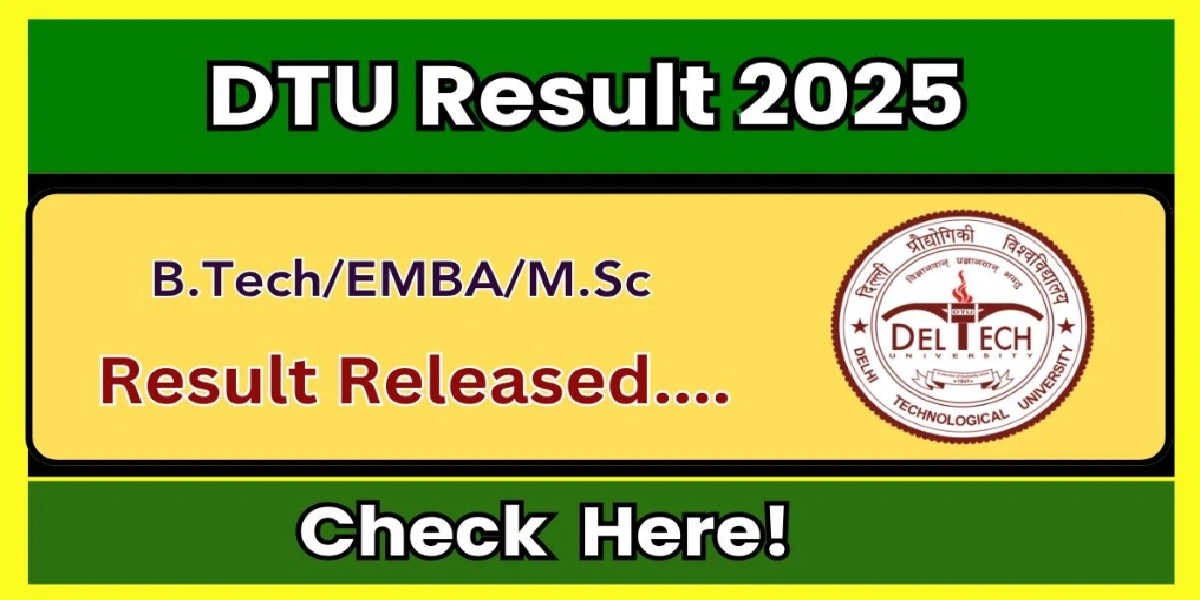 DTU Result 2025