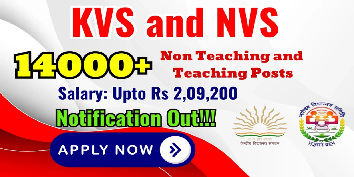 KVS & NVS Recruitment 2025