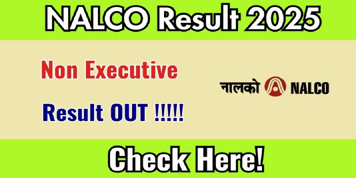 NALCO Non Executive Result 2025