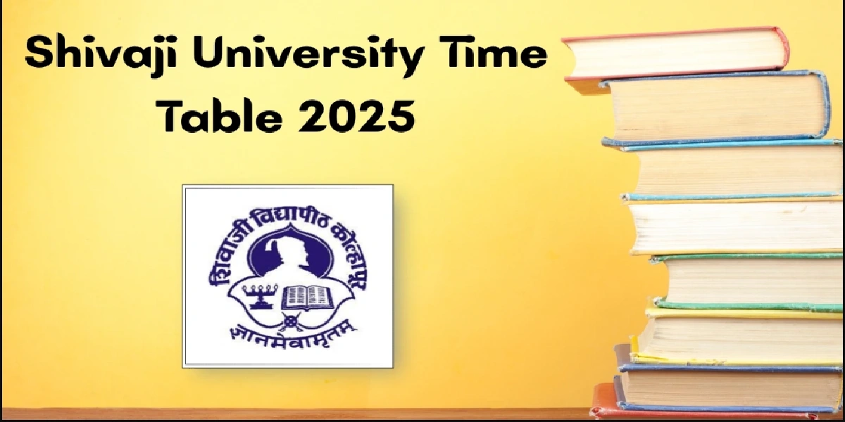 Shivaji University Time Table 2025