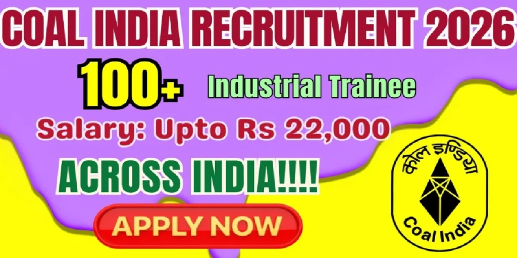 CIL Industrial Trainee Online Form 2025