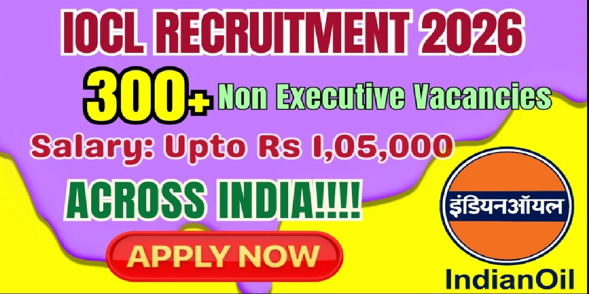 IOCL Non Executive Online Form 2025