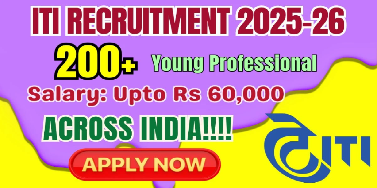 ITI Young Professional Online Form 2025-2026