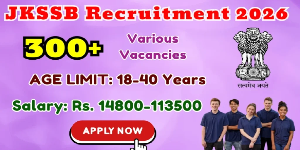 JKSSB Recruitment 2026
