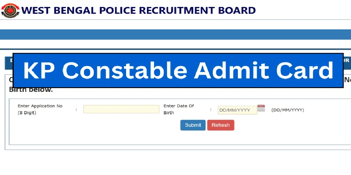 Kolkata Police Constable Admit Card 2025