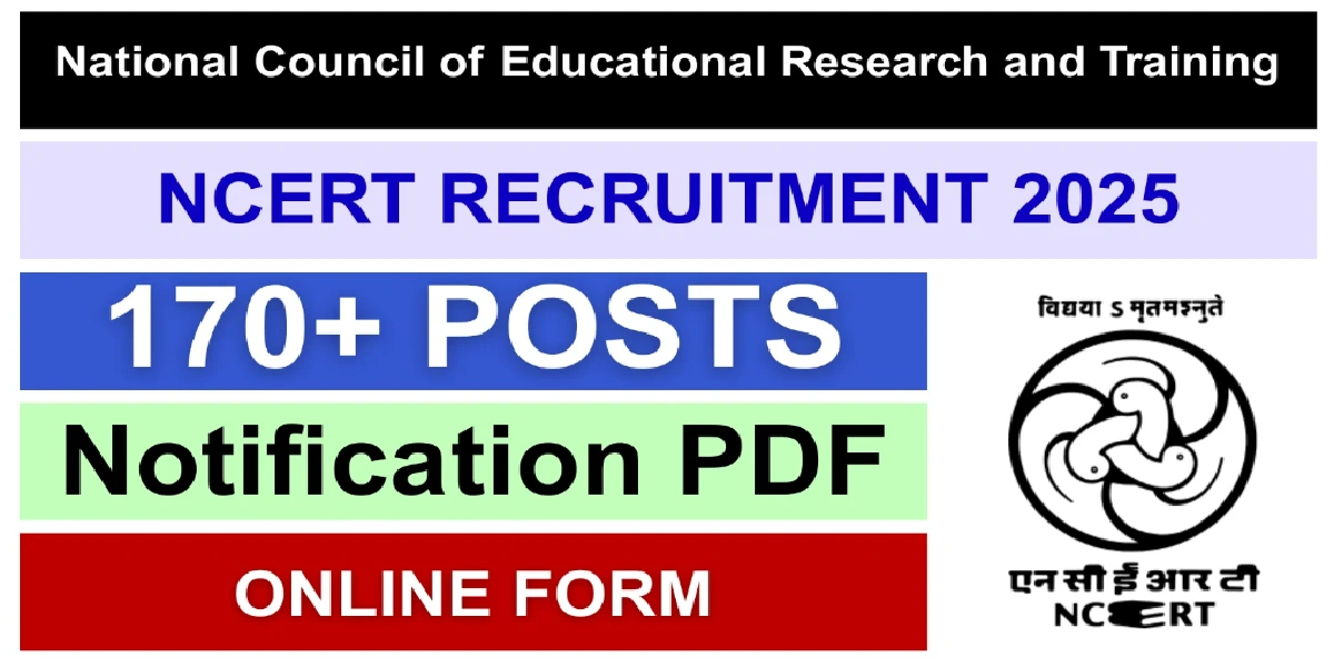 NCERT NON TEACHING ONLINE FORM 2025