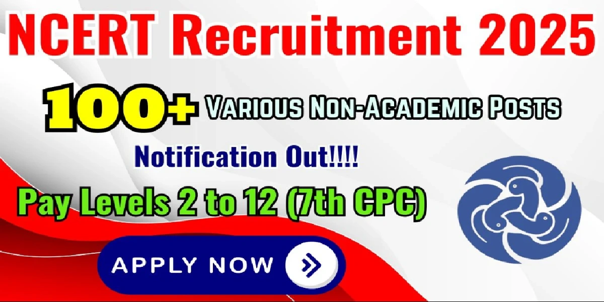 NCERT NON TEACHING ONLINE FORM 2025