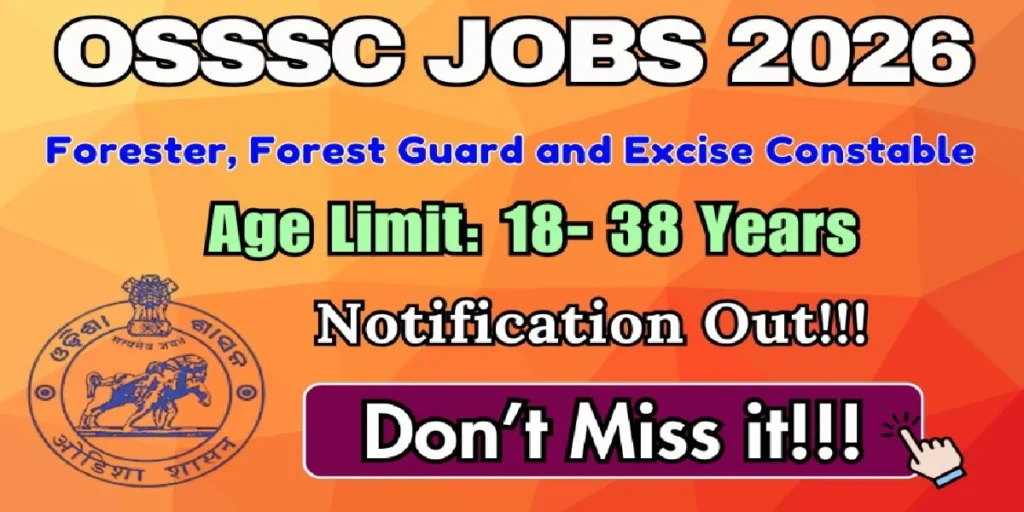 OSSSC CRE Online Form 2026