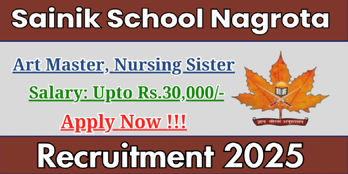 Sainik School Nagrota 2025