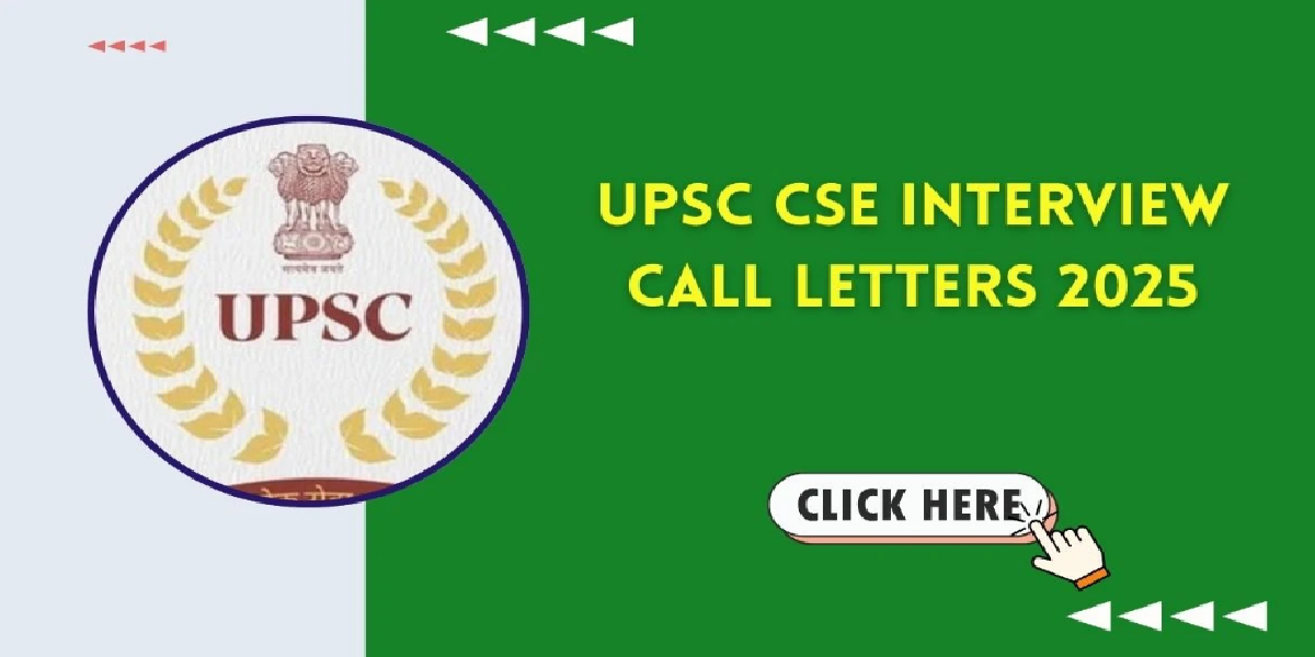 UPSC CSE Interview Call Letter 2026