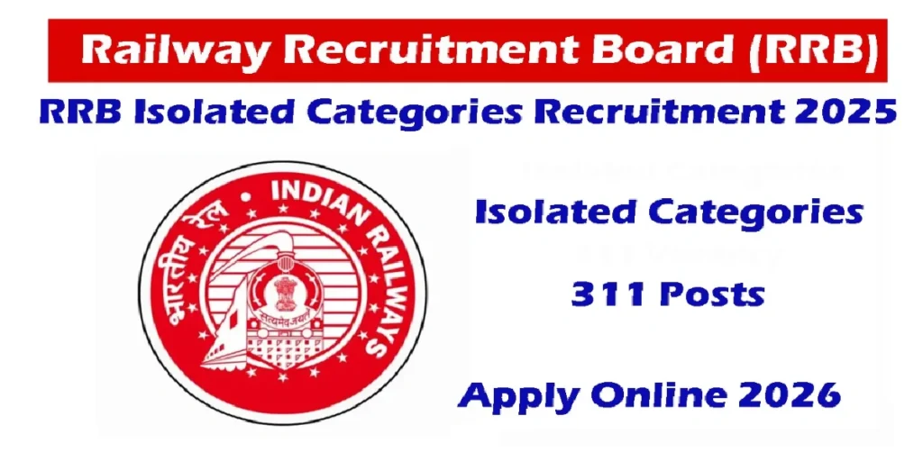 RRB Isolated Category 2026