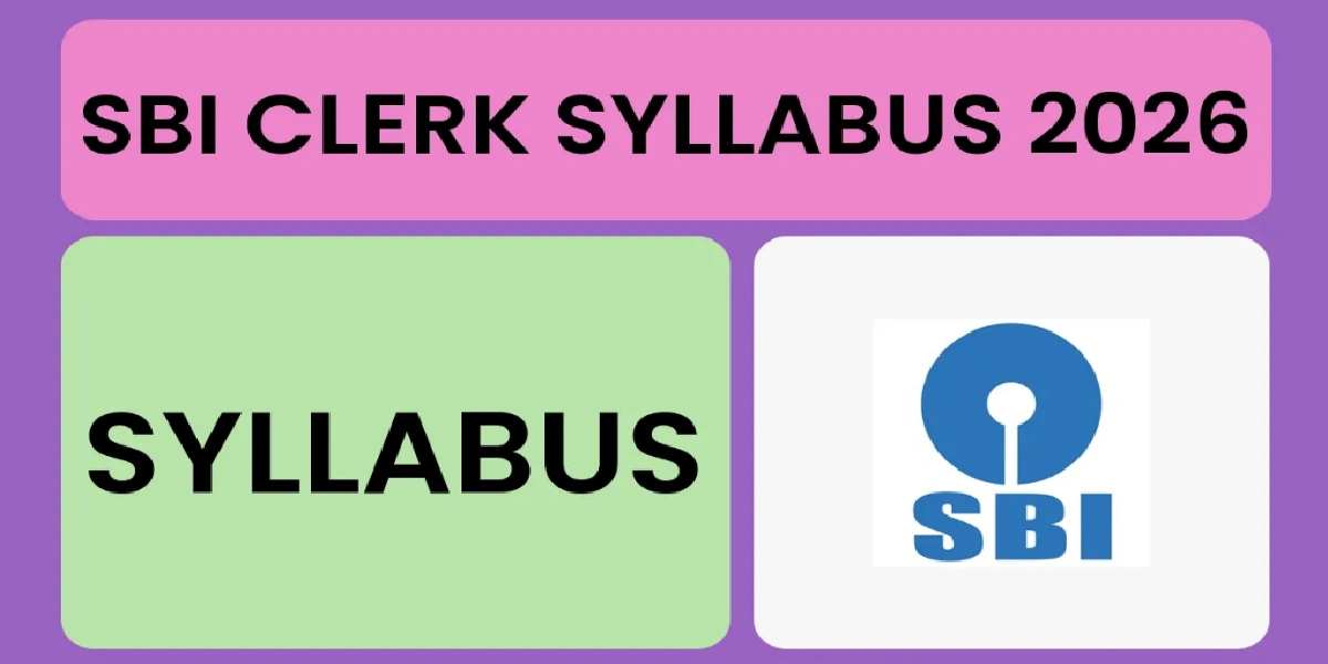 SBI Clerk Syllabus 2026