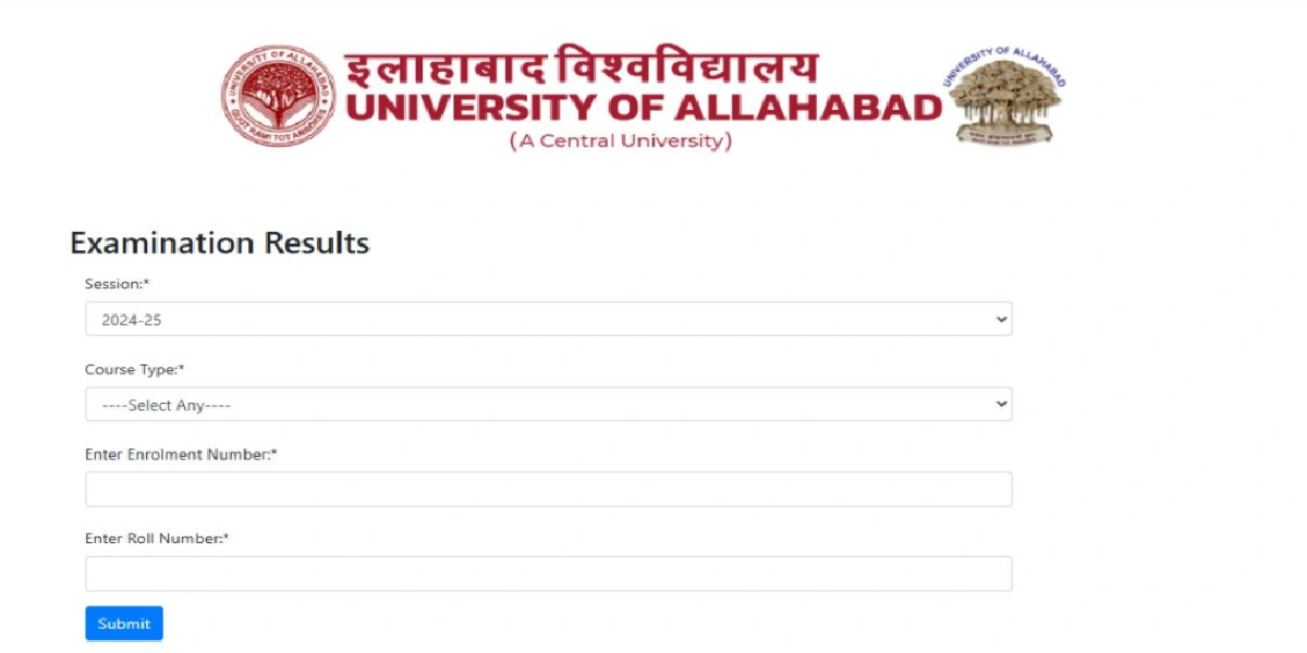 Allahabad University Result 2026