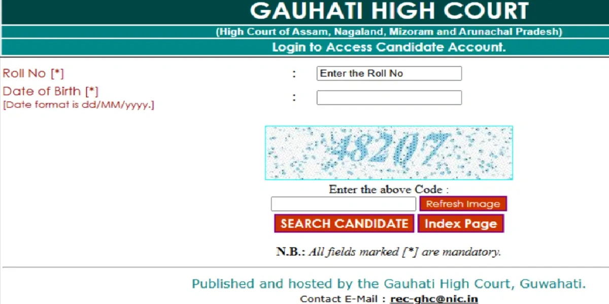 Gauhati court recruitment