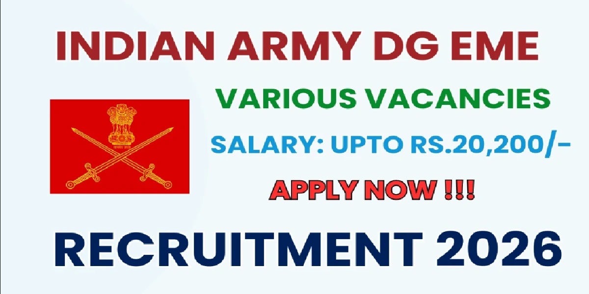 Indian army recruitment 2026