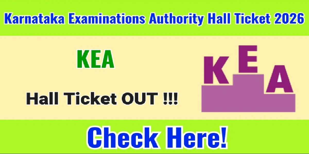 KEA Hall Ticket 2026
