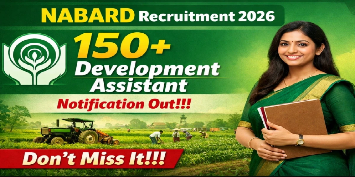 NABARD Development Assistant Online Form 2026