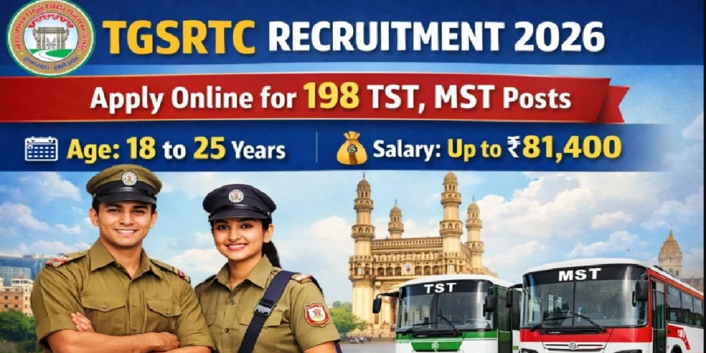 TGSRTC TST,MST Online Form 2026