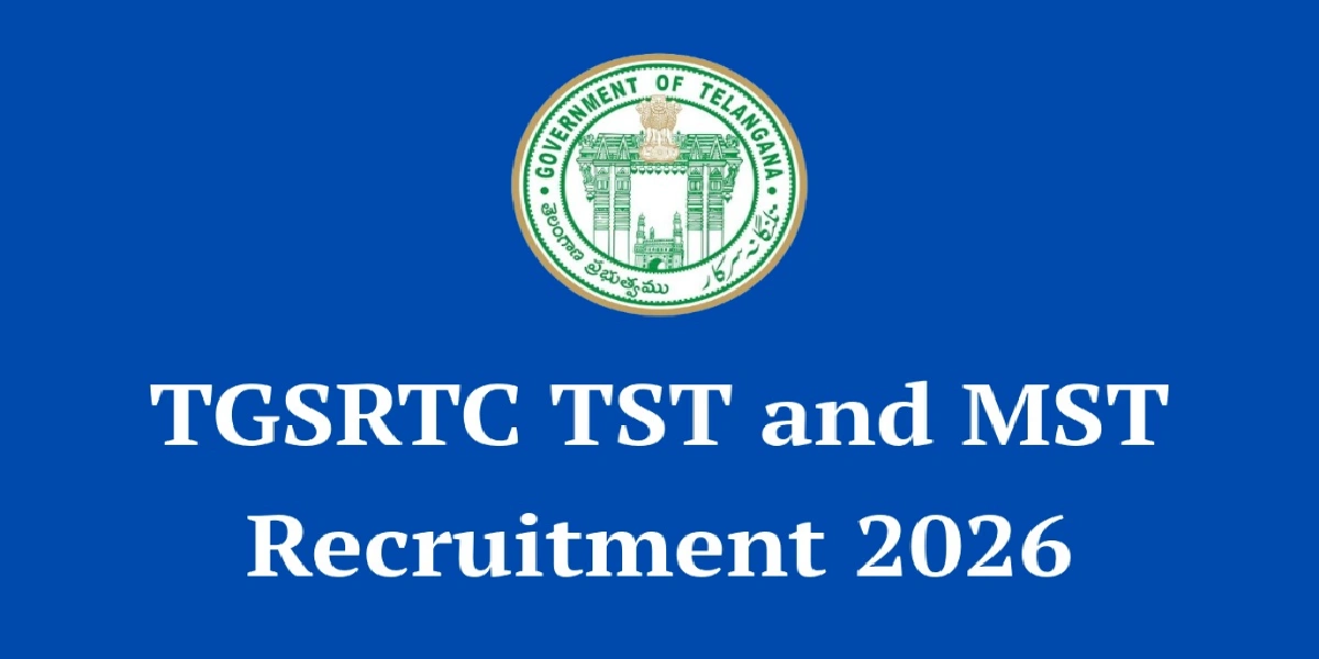 TGSRTC TST,MST Online Form 2026